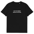 Jag är inte högljudd, Domaren är bara dålig T-Shirt Svart