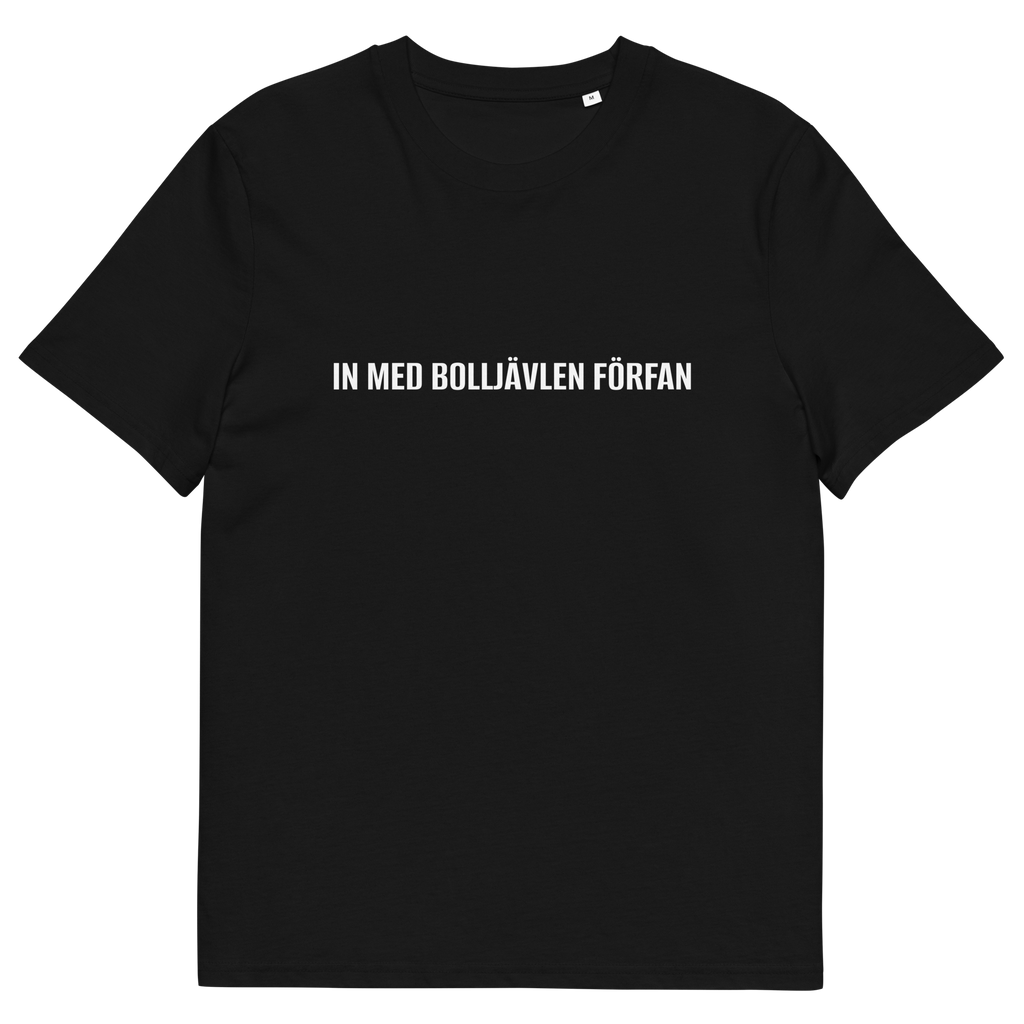 IN MED BOLLJÄVELN FÖRFAN T-Shirt Svart