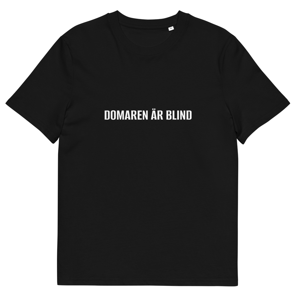 DOMAREN ÄR BLIND T-Shirt Svart