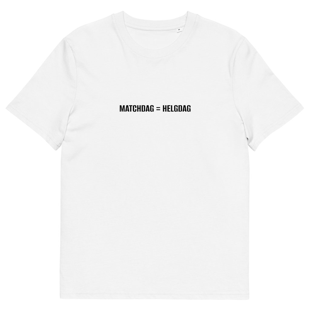 MATCHDAG = HELGDAG T-Shirt Vit