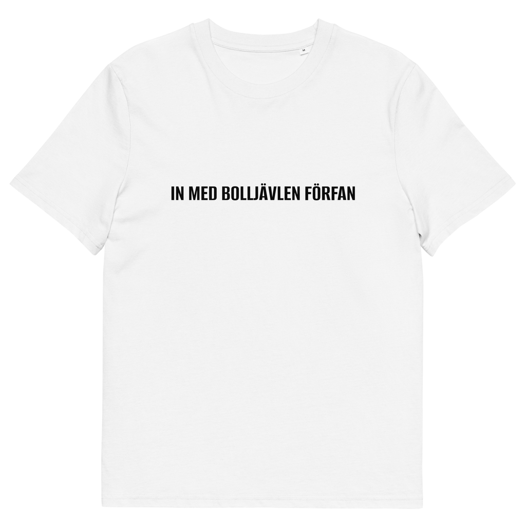 IN MED BOLLJÄVELN FÖRFAN T-Shirt Vit